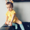 Baby Solid Colored Non-Slip Knee High Socks