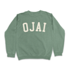 Ojai Vintage Washed Collegiate Crewneck