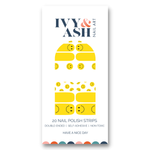Have A Nice Day | Yellow & White Smiley Face Nail Wrap
