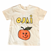 Orange happy face - Organic Kids Tee