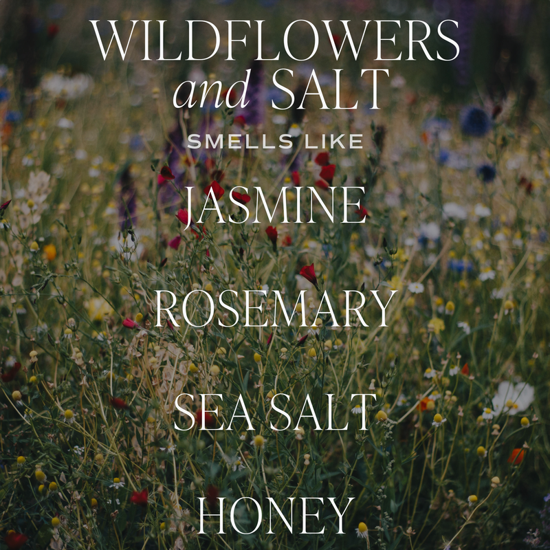 Wildflowers and Salt 9 oz Soy Candle - Home Decor