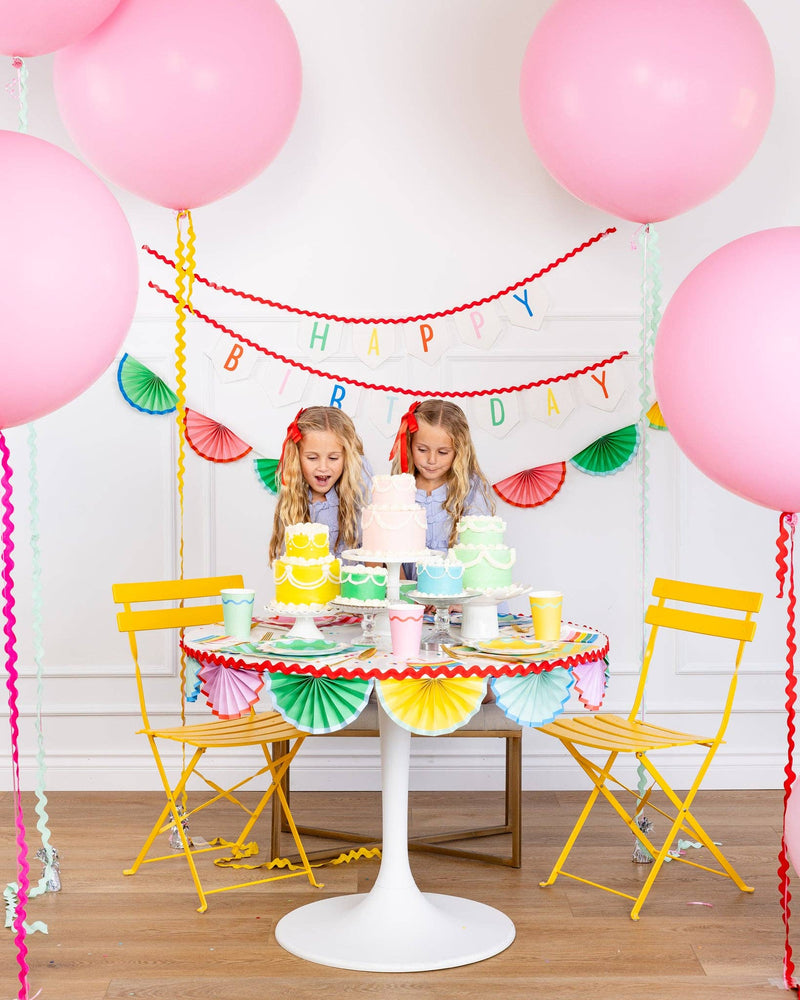 Happy Birthday Felt Banner