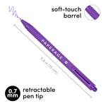 20 Pack Retractable Gel Pens Rainbow