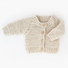 Natural Garter Stitch Cardigan Sweater Baby & Toddler