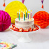Colored Flame Birthday Candles | 12 Pack | Cake Candle |