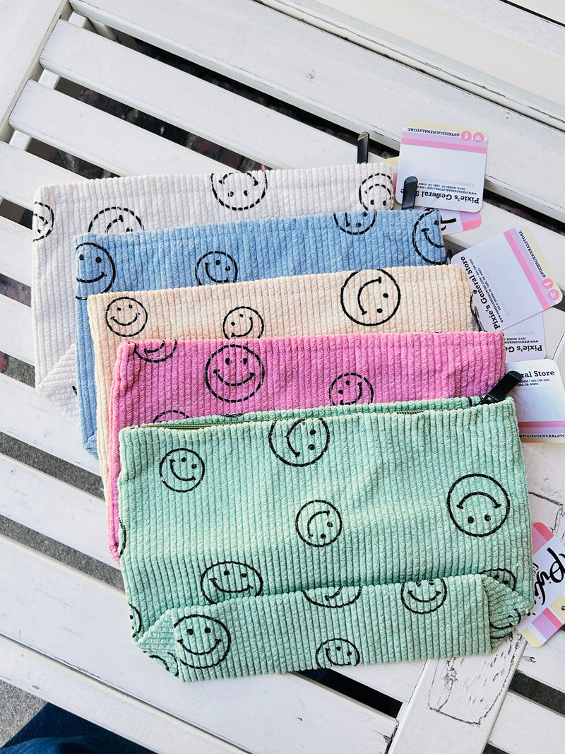 Happy Face Makeup Bag