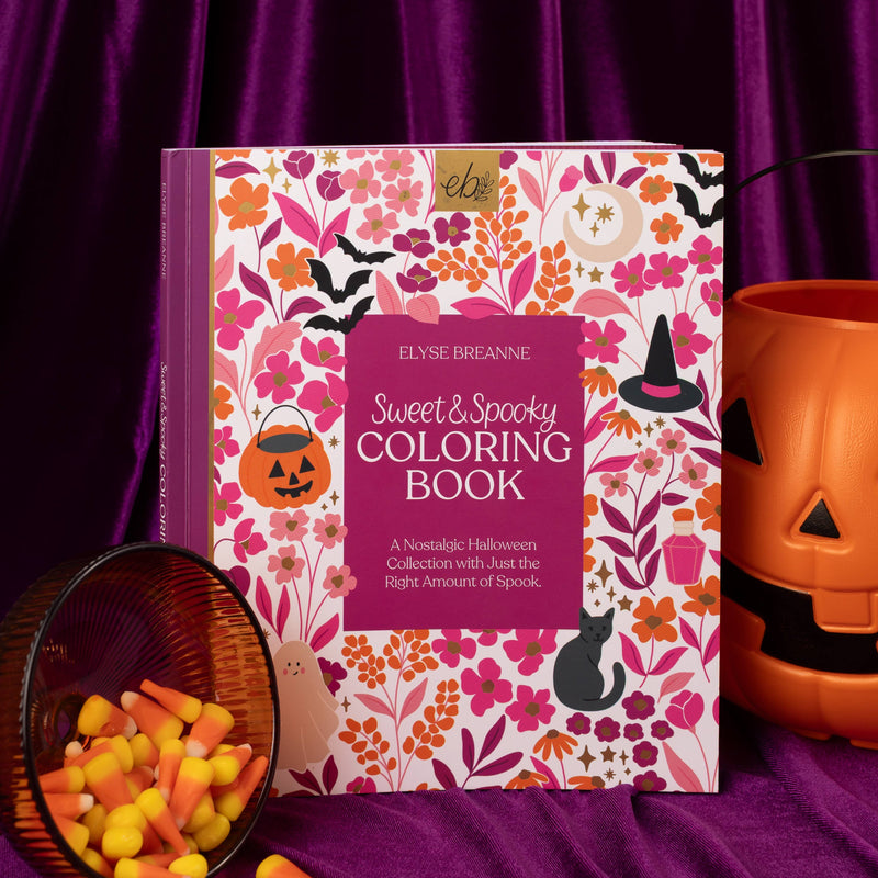 Sweet & Spooky Coloring Book