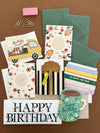 Birthday Coffee Mug die-cut Greeting Card