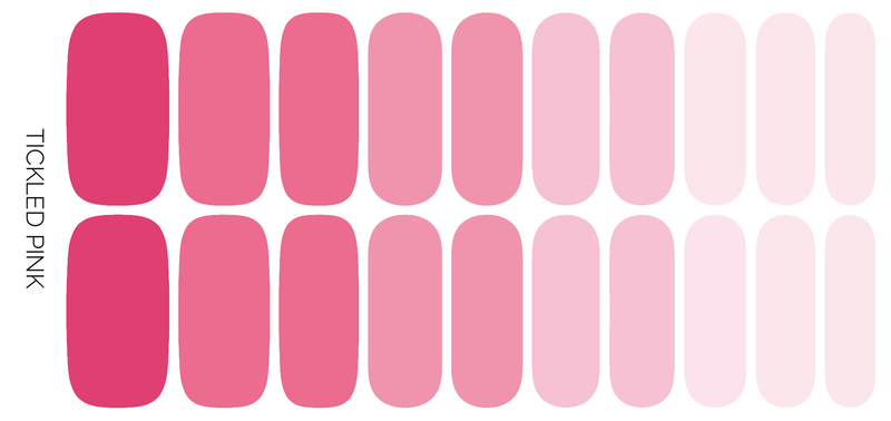 Tickled Pink | Light Pink Ombre Spring & Summer Nail Wrap