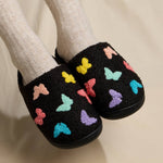 Multi Butterflies Home Slippers