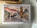 Ojai Watercolor Magnet