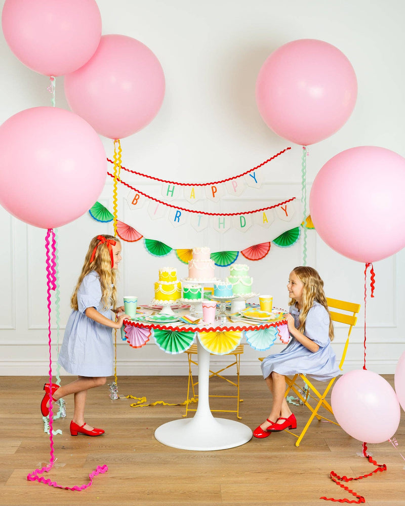 Happy Birthday Felt Banner