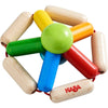 Color Carousel Wooden Baby Rattle - Infant Sensory Toy