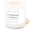 Cashmere and Vanilla 11 oz Soy Candle - Home Decor & Gifts