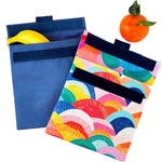 Navy & Horizons Sandwich Bag