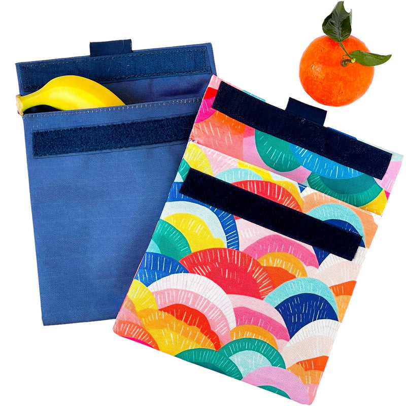 Navy & Horizons Sandwich Bag