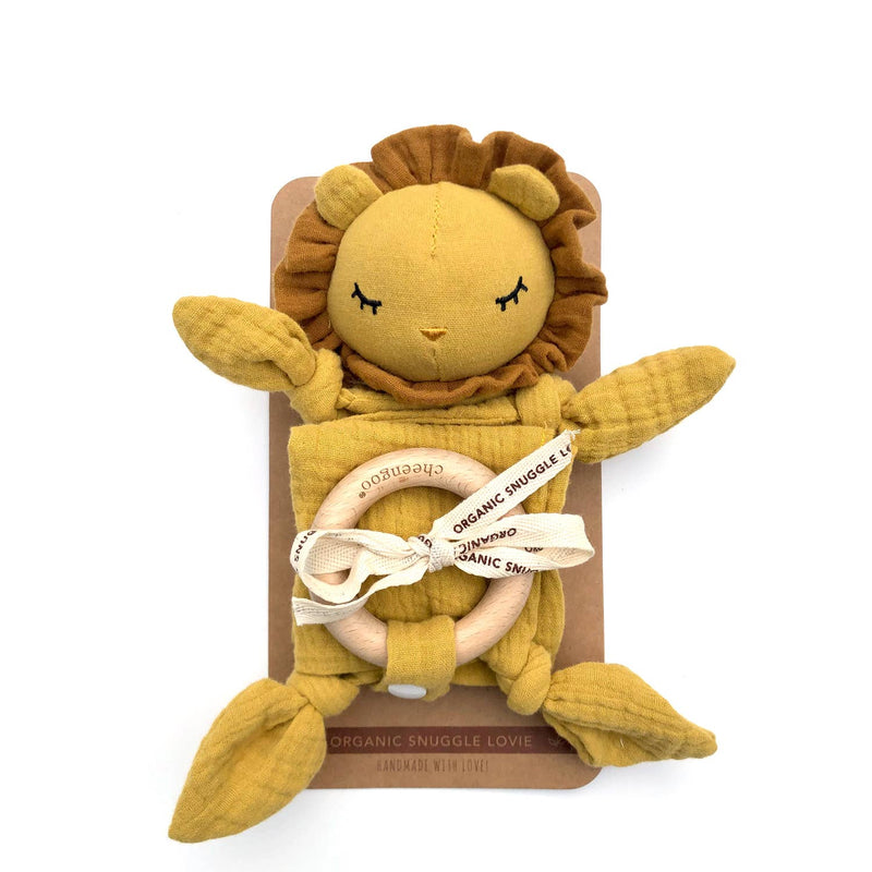 Lion Snuggle Lovey Blanket