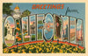 Postcard CA-1131 Greetings from California