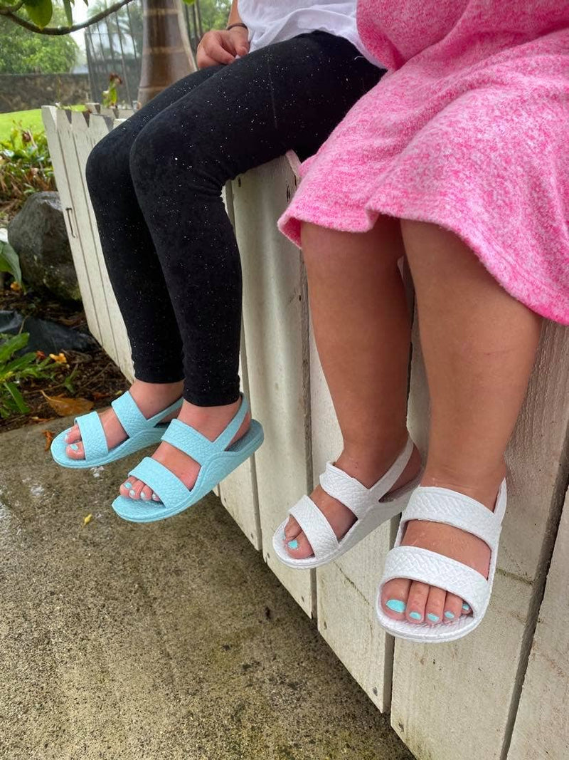 J-Slips Toddler (w/ Back Strap) Hawaiian Jesus Sandals