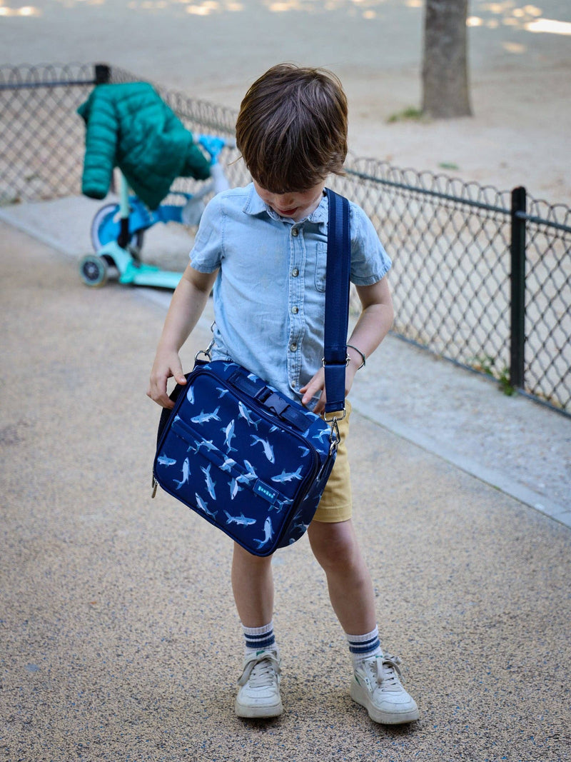Shark Print, Insulated, 3-Way Carry