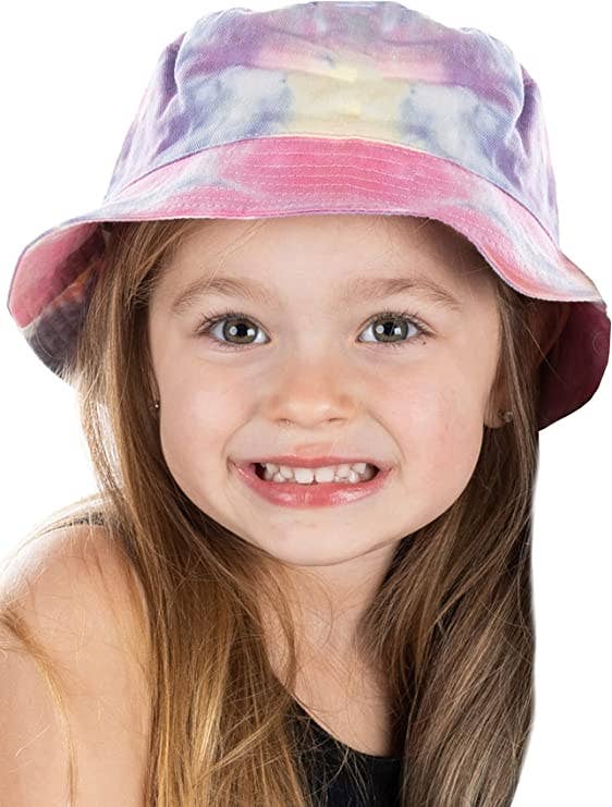 Toddler Bucket Hat - Multi Tie Dye (1-4 years)