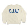 Ojai Vintage Washed Collegiate Crewneck