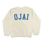 Ojai Vintage Washed Collegiate Crewneck