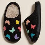 Multi Butterflies Home Slippers