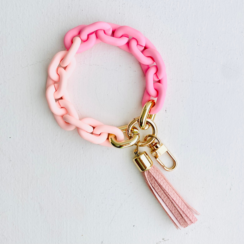 Chain Link Bangle Keychain