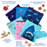 Sharks Duo Sandwich Bag