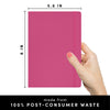 160PG Recycled Casebound Blank Journal Notebook