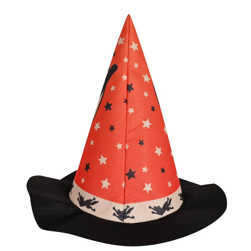 Vintage Halloween Felt Witch Hat 12.5" from base to point