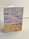 Sending Love Calm Peaceful Prairie Sympathy Greeting Card