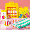 Multi-Colored Birthday Party Hats | 8 Pack |