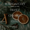 *NEW* Warm and Cozy Soy Candle - 20oz Pumpkin Jar - Decor