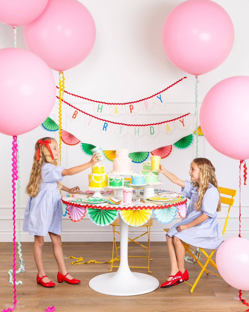 Happy Birthday Felt Banner