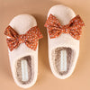 Fuzzy Slippers-Betty Bow Fall Flora (Mixed 2 S/M + 2 M/L)
