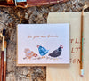 Glad We're Friends Chickens Greeting Card