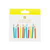 Colored Flame Birthday Candles | 12 Pack | Cake Candle |