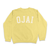 Ojai Vintage Washed Collegiate Crewneck