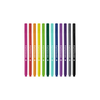 12 Pack Felt Tip Fine Line Marker Pens With Case