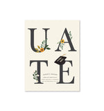 Grad Floral Greeting Card