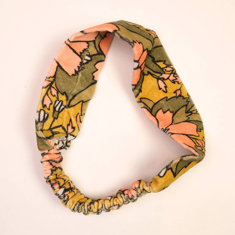 Daisy Velvet Headband
