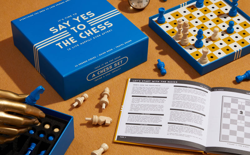 Say Yes To The Chess Game Set