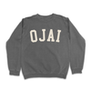 Ojai Vintage Washed Collegiate Crewneck