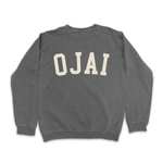 Ojai Vintage Washed Collegiate Crewneck