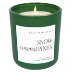 *NEW* Snow Covered Pines 15 oz Soy Candle, Matte Jar