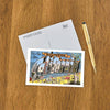 Postcard LA-76 Greetings from Southern California