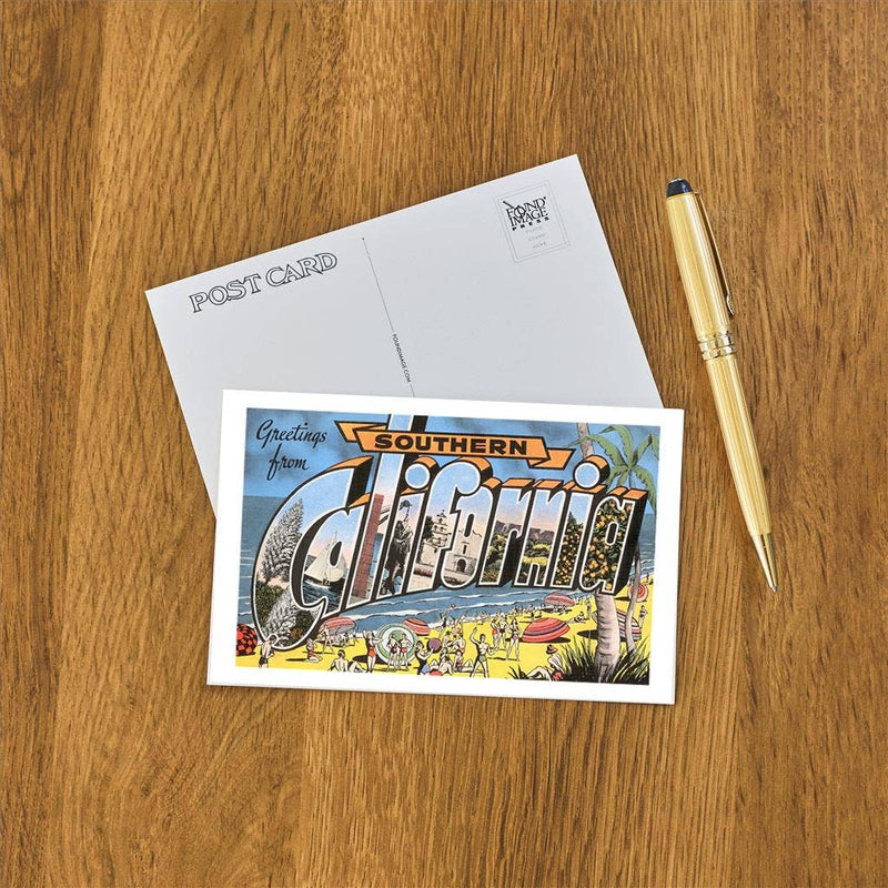 Postcard LA-76 Greetings from Southern California