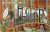 Postcard CA-16 Greetings from California